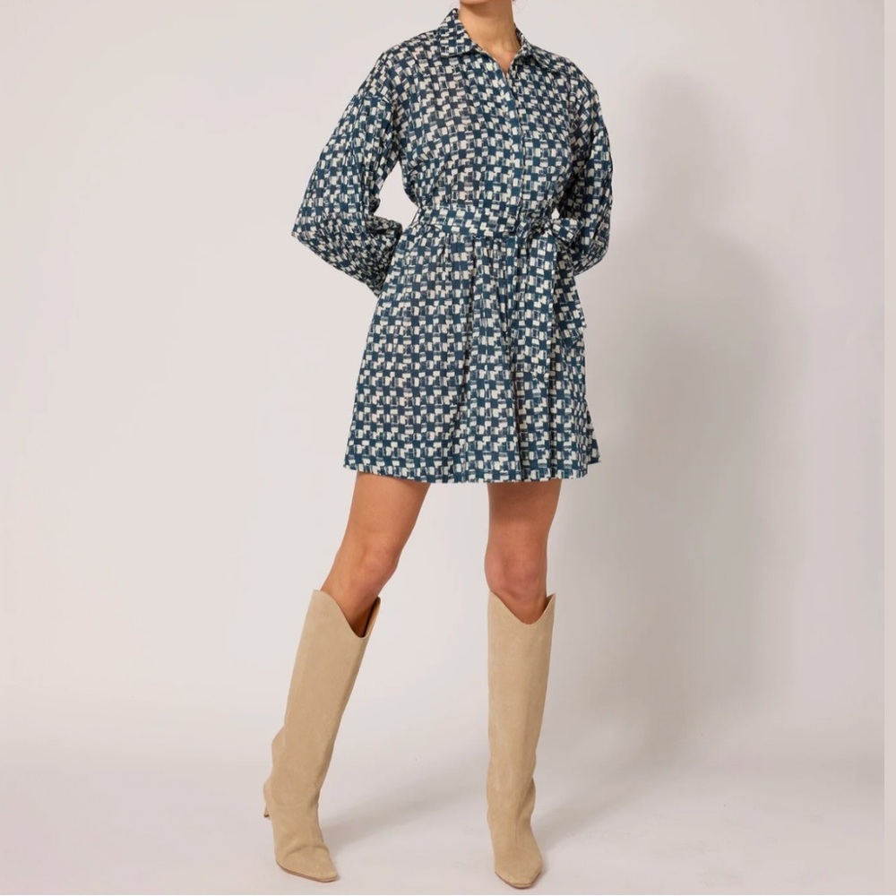 Cleobella Collette Mini Dress - Biarritz